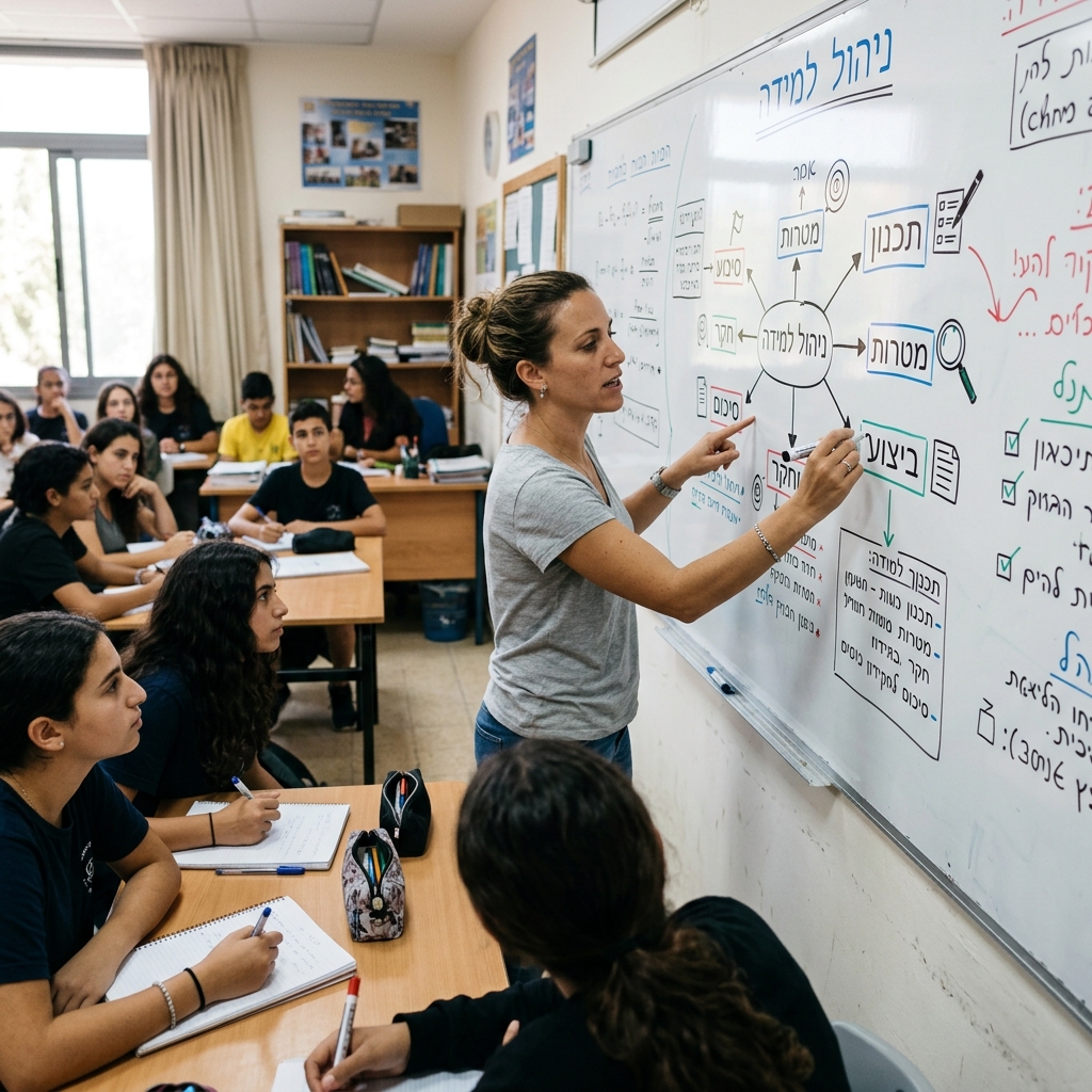 לוח כיתה - דוגמה ללוח כיתה - כלי עבודה מרכזי לניהול למידה...